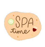 Relaxing Slow Down Sticker by Demic