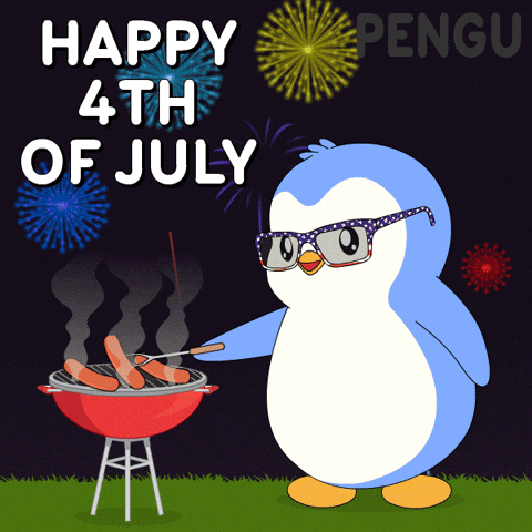 United States Party GIF by Pudgy Penguins