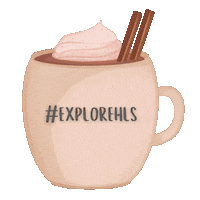 Hot Chocolate Sticker by IUPUI Health and Life Sciences Advising Center