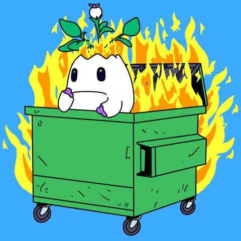 Nervous Its Fine GIF by Magic Eden