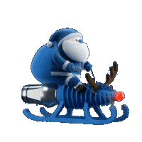 Christmas Santa Sticker by MegaGen Implant