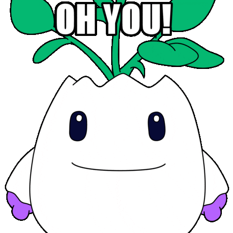 Pleased Love You Sticker by Magic Eden