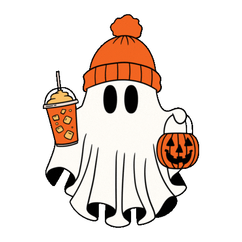 Trick Or Treat Halloween Sticker