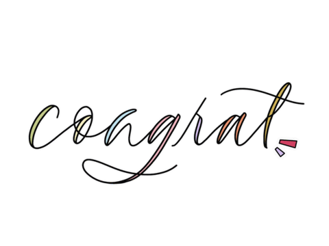 Congrat Sticker