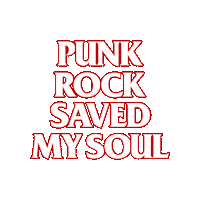 Punk Rock Sticker by IndieBox