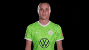 Look Here Reaction GIF by VfL Wolfsburg