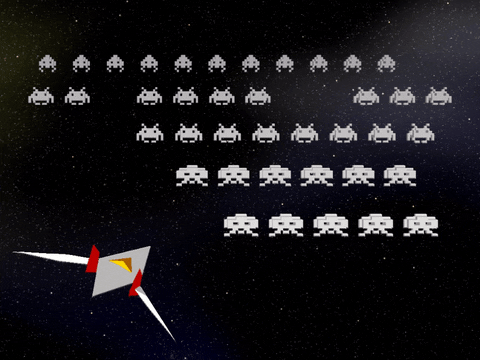space invaders omeganaut GIF