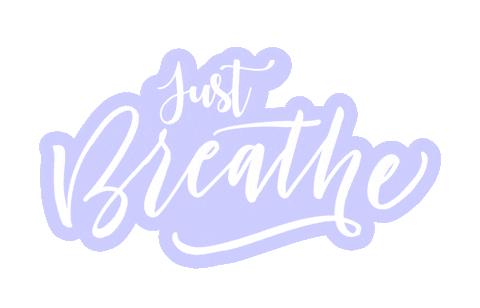 Breathe Work Out Sticker by MissMalini