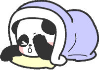 cry no Sticker by Shiny bear