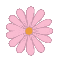 Pink Flower Sticker