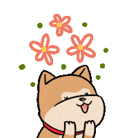 Dog Love Sticker by Ai and Aiko