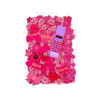 Flower Call Sticker by Rich Nails