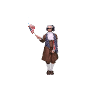 4Th Of July Magic Sticker