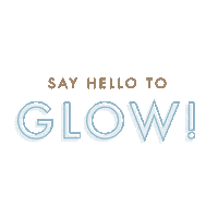 Tanning Glowing Sticker by SUGARED + BRONZED