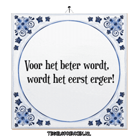 Hoop Nl Sticker by Tegelspreuken.nl