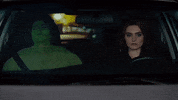 abcnetwork halloween driving hulk blackwidow GIF