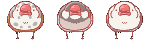 Java Sparrow Dance Sticker