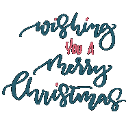Wishing X-Mas Sticker