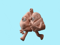 TheRealCost run cigarette sprint lung GIF