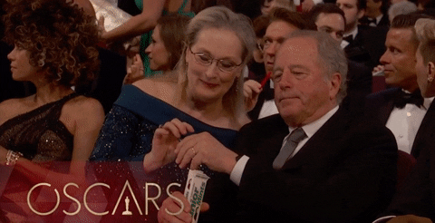 snacking oscars 2017 GIF by The Academy Awards