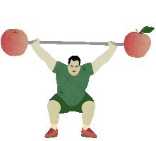 Fitness Get Fit Sticker by Ellis D