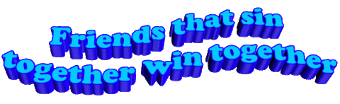 blue Sticker by AnimatedText