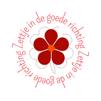 Brand Sticker by Zettje in de goede richting