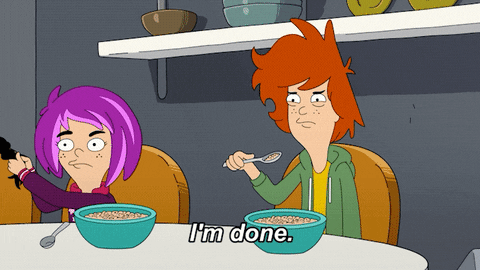 DuncanvilleFOX giphyupload animation fox bye GIF