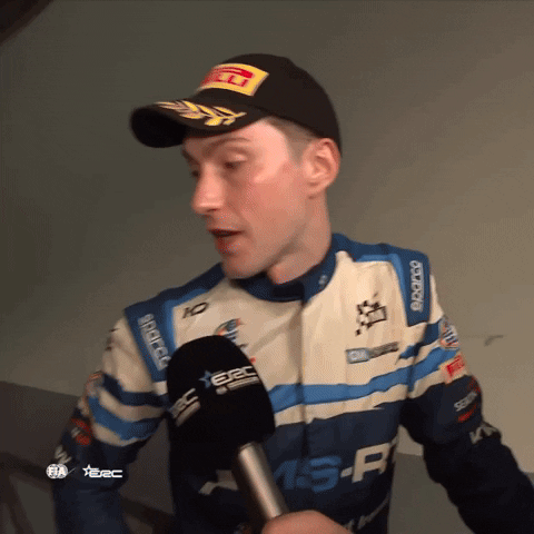Friends Help GIF by FIA European Rally Championship