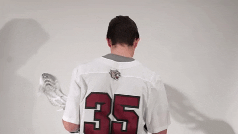 Mens Lacrosse Roll Pards GIF by Lafayette Leopards