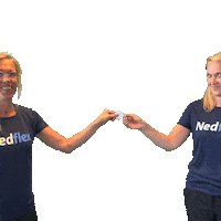 Nedflex social distance anderhalvemeter nedflex zeg het maar Sticker