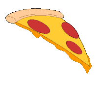 Loop Pizza Sticker