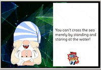 Gnome Motivational Messages GIF