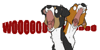 Dog Alarm Sticker