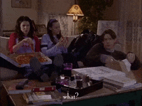 season 1 eating GIF by Gilmore Girls 