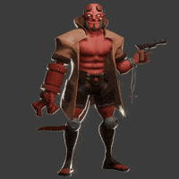 Red Man Hellboy Movie GIF