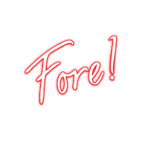Golf Fore Sticker by MulligansMx
