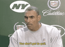 you dont get to quit new york jets GIF by NFL