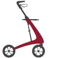 byACRE rollator byacre carbon ultralight rollatorwalker Sticker