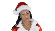 ComedianHollyLogan christmas merry christmas santa holidays Sticker