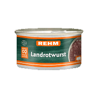 Dosenwurst Sticker by Rehm Fleischwaren GmbH