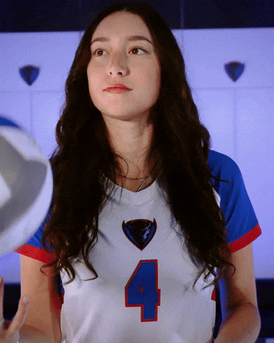 Depaul University Volleyball GIF by DePaul Athletics