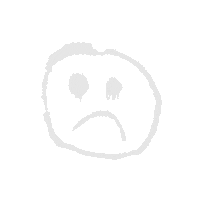 Sad Face Sticker by iamnotshane