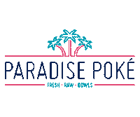 ParadisePoke vegan sushi icecream hawaii Sticker
