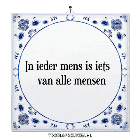 Humor Respect Sticker by Tegelspreuken.nl