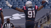 Happy Deatrich Wise GIF by New England Patriots