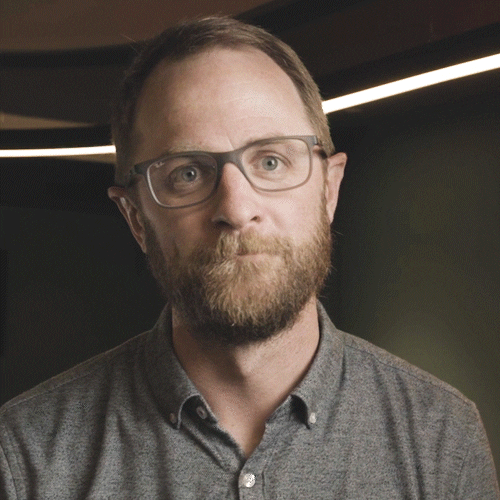 KrebsVideoProductions giphyupload krebs eyecontact thelook GIF