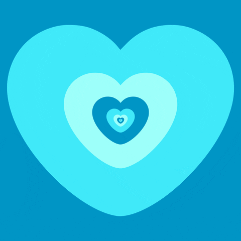 i love you hearts GIF by Feliks Tomasz Konczakowski