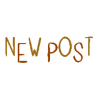 New Post Sticker by Louise B