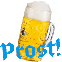 Cheers Bier Sticker by Hofbräuhaus Traunstein